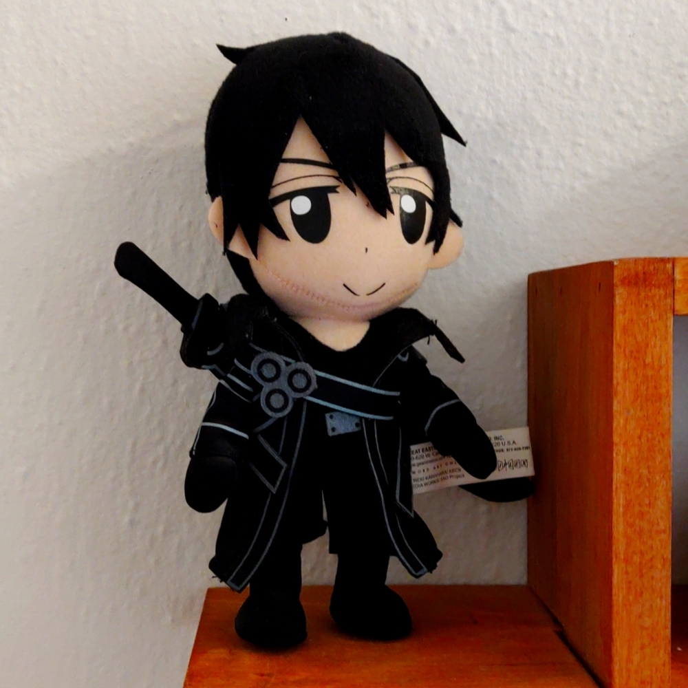 Kirito Sword Art Online Plush